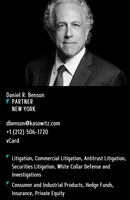 Daniel R Benson